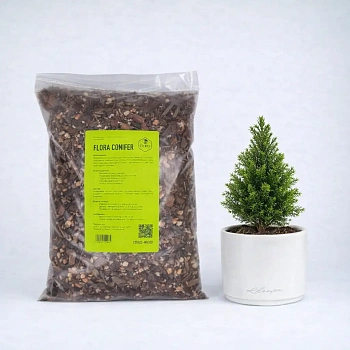 грунт для растений hml fc flora conifer — минеральный грунт для хвойных растений